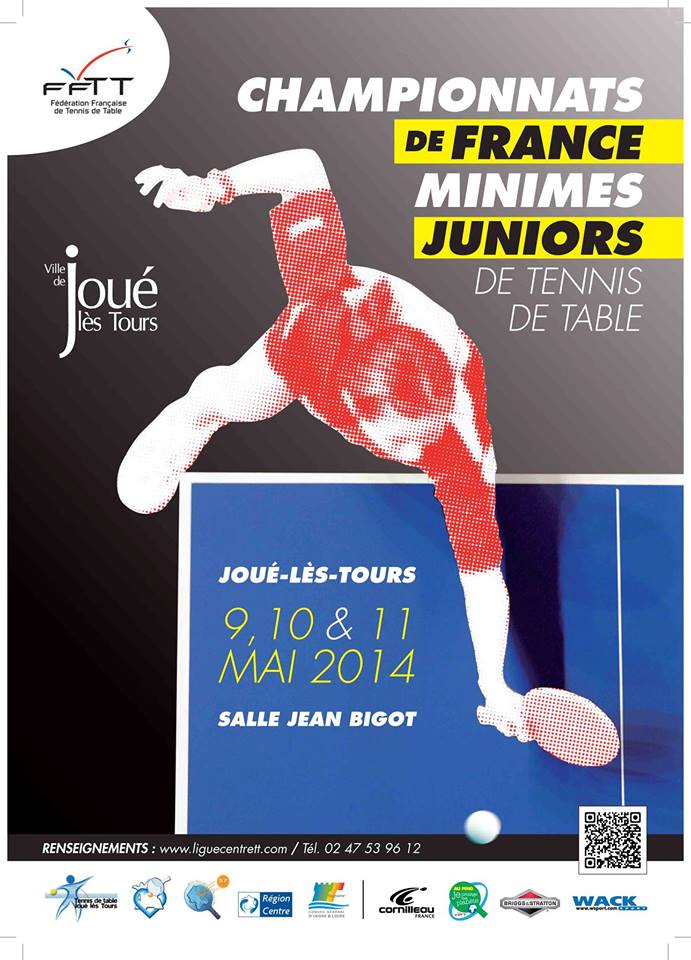 Championnat de France Junior 9 au 11/05/14